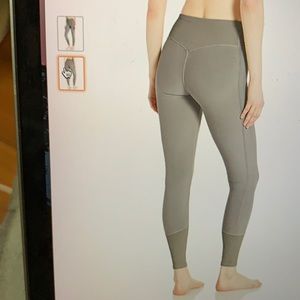 Alo Yoga High Waisted Lounge Legging - Sueded Grey